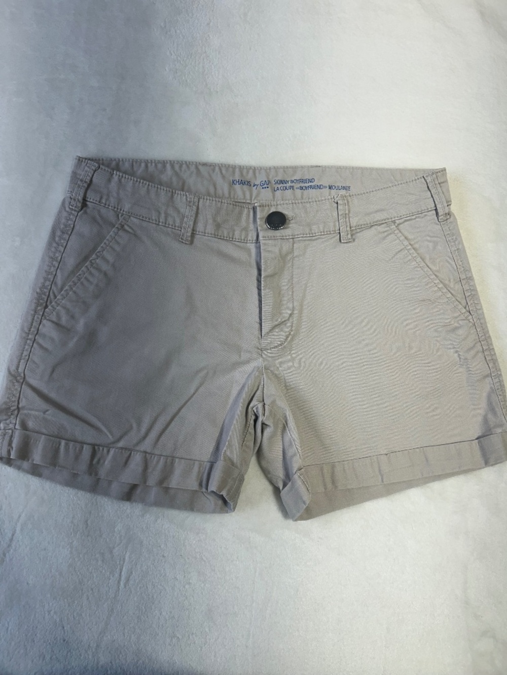 GAP Skinny Boyfriend Khaki Shorts
